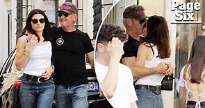 Sean Penn, 62, makes out with new girlfriend Olga Korotyayeva, 43, on Italian vacation