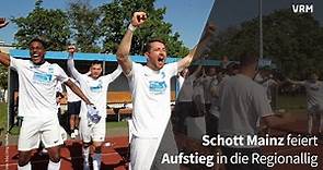 Schott Mainz siegt und feiert Aufstieg in die Regionalliga