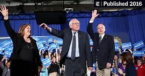 In Long Political Career, Sanders Relies on Son as a Constant Witness
