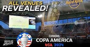 The 2024 Copa America Venues | Where will the USMNT play?