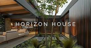Exquisite contemporary house designed by architect around a courtyard (House Tour)