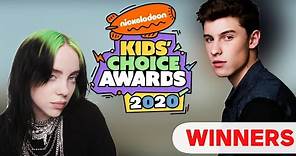 Kids' Choice Awards 2020 - Winners