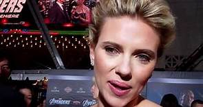 Scarlett Johansson at "The Avengers" premiere