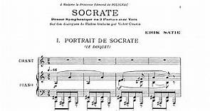 Erik Satie ~1918~ Socrate (ténor & piano) (1975 recording, Cuénod & Ivaldi)