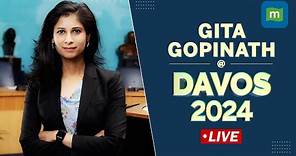 LIVE: Gita Gopinath Talks About Tackling High Inflation Amidst High Interest Rates at WEF|Davos 2024