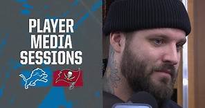 Detroit Lions players meet with the media | 2023 NFC Divisional Round: Lions vs. Buccaneers