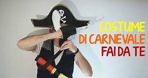 Costumi di Carnevale per bambini fai da te: pirata -1 parte