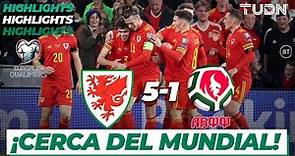 Highlights | Gales 5-1 Bielorrusia | UEFA European Qualifiers 2021 | TUDN