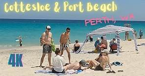 Cottesloe & Port Beach | Perth | Western Australia | January 2024 | 4k 🇦🇺