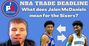 Sixers Trade for Jalen McDaniels at NBA Trade Deadline- Film Breakdown and Analysis