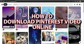PINTEREST VIDEO DOWNLOADER | HOW TO DOWNLOAD VIDEO FROM PINTEREST (2022)