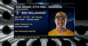 Ben Williamson brings a big bat and controls the zone 🎯