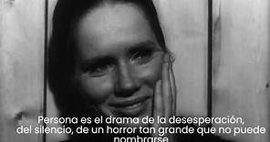 Persona (1966) - Tráiler (subtitulado en español)