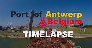 HYPERLAPSE | Port of Antwerp, Belgium