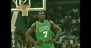 Tony Delk w/ Boston Celtics at Memphis