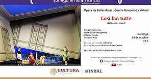 Così fan tutte / Ópera de Bellas Artes / INBAL / México