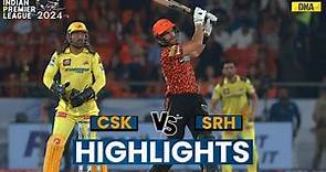 CSK Vs SRH Highlights: Sunrisers Hyderabad Beat Chennai Super Kings By 6 Wickets | IPL 2024