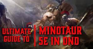 Minotaur 5e - Race Guide for Dungeons and Dragons