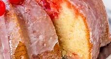 Shirley Temple Cake {Easy Bundt Cake Recipe w/ Maraschino Cherries}
