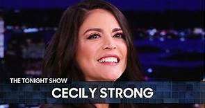 Cecily Strong Can't Stop Outdoing Her SNL Impression of Jeanine Pirro | The Tonight Show