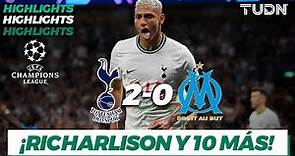 Highlights | Tottenham 2-0 Marsella | UEFA Champions League 22/23-J1 | TUDN