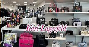 KARL LAGERFELD OUTLET🤩BROWSE WITH ME!! handbags, T-shirt , blouse and sneakers 👟#karllagerfeld