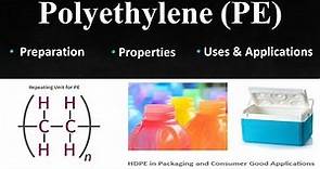 Polyethylene (PE) || Some important Polymers || UG PaathShaala #polyethylene
