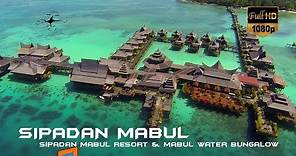 Amazing Mabul Water Bungalow Resort Tour + Aerial footage