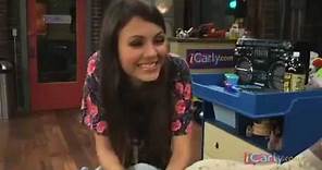 Victoria Justice babysits Baby Spencer on iCarly