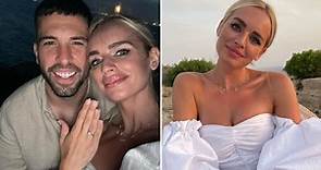 Barca's Jordi Alba gets engaged to stunning girlfriend after yacht date on hols