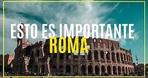 ✅ Roma en 3 días, mejores sitios que visitar🏛️