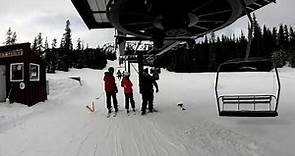 Skiing Anthony Lakes Ski Area