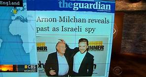 Headlines at 8:30: Hollywood producer Arnon Milchan was an Israeli spy