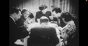 Pete Smith, narrates "Guest Pests" a 1945 comedy film about the effort a guest can bring, F862