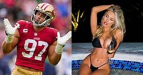 Nick Bosa's Ex-Girlfriend Jenna Berman Sends Him A Savage Message Ahead Of 49ers-Seahawks Wild Card Game (VIDEO)