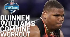 Quinnen Williams Combine Workout: New Top Overall Pick? | 2019 NFL Scouting Combine Highlights