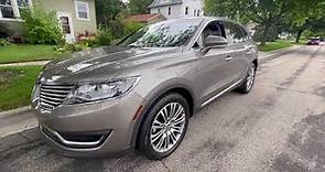 2017 Lincoln MKX Reserve AWD---SOLD