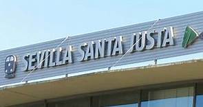 Santa Justa Train Station in Seville Spain