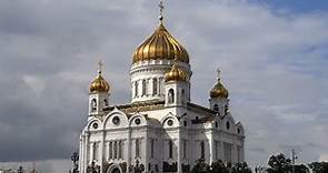 Aerial Views of Cathedral of Christ the Saviour