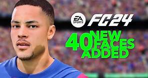 45 NEW PLAYER FACES ADDED TO EA FC24 [MGR FACES, BOOTS, OUTFITS, SOCKS, LICENSES ETC! [WZRD PCK V10]