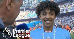 Rico Lewis describes 'dream come true' after winning Premier League | NBC Sports