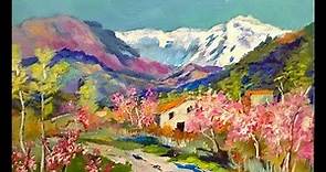 Painting an Italian Spring Landscape with Ginger Cook