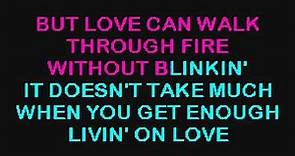 Alan Jackson Livin' On Love SC Karaoke No Vocal HD1