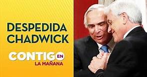 Así despidió el Presidente Piñera a Andrés Chadwick como Ministro del Interior