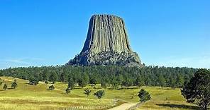 The Ancient Volcano in Wyoming; Devils Tower
