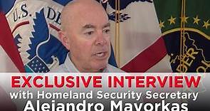 EXCLUSIVE- Homeland Security Secretary Alejandro Mayorkas on Texas' border crisis