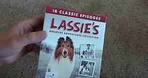 Lassie's Greatest Adventures Collection 18 Classic Episodes DVD Unboxing