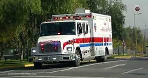Ambulancia EMS Life Care Chile- Móvil 101 respondiendo