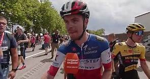 Rémi Cavagna - Interview à l'arrivée - Etape 1 - Critérium du Dauphiné 2022