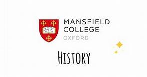 History at Mansfield College